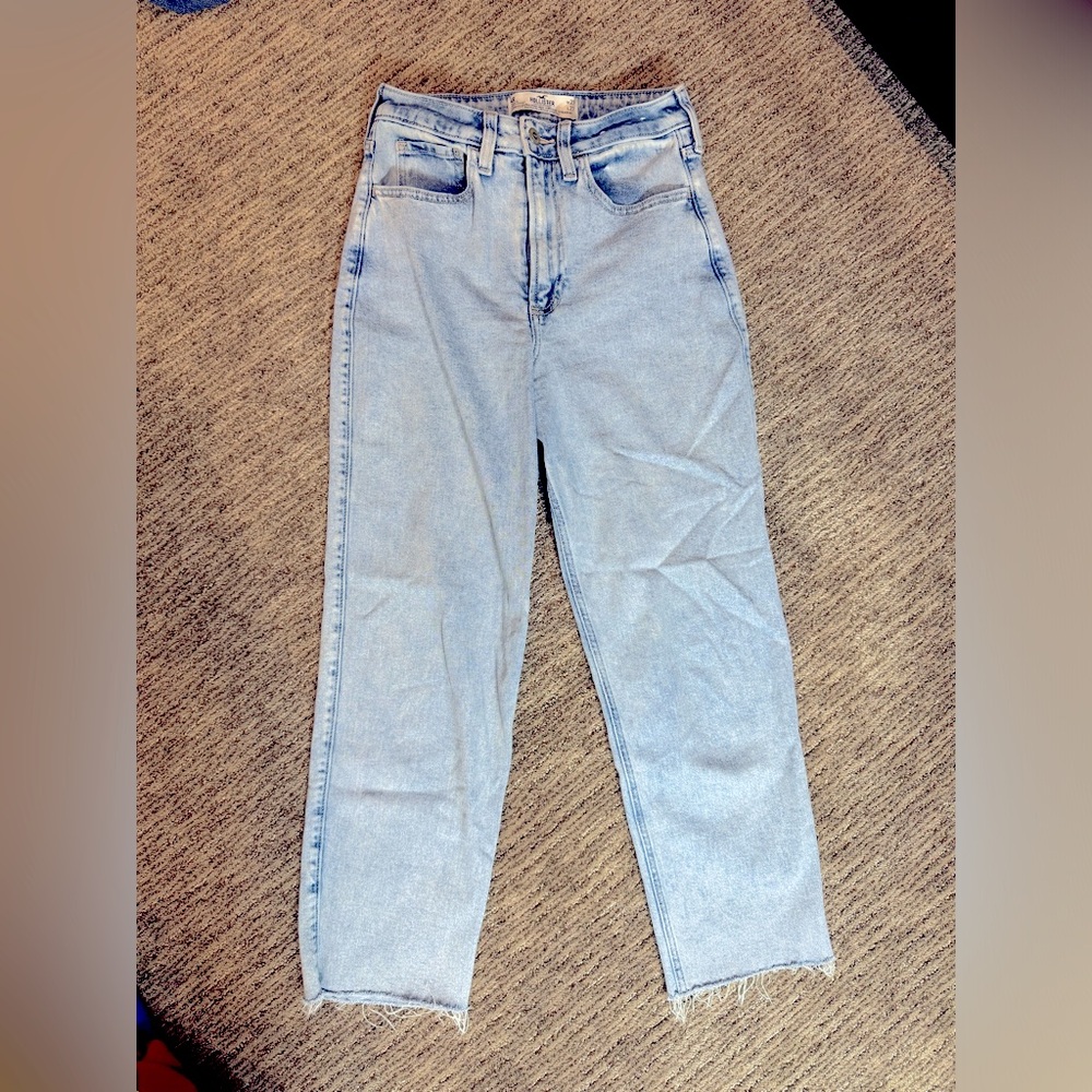 Hollister Women’s Curvy Ultra High-Rise Vintage Ankle Straight Jeans 5R 27